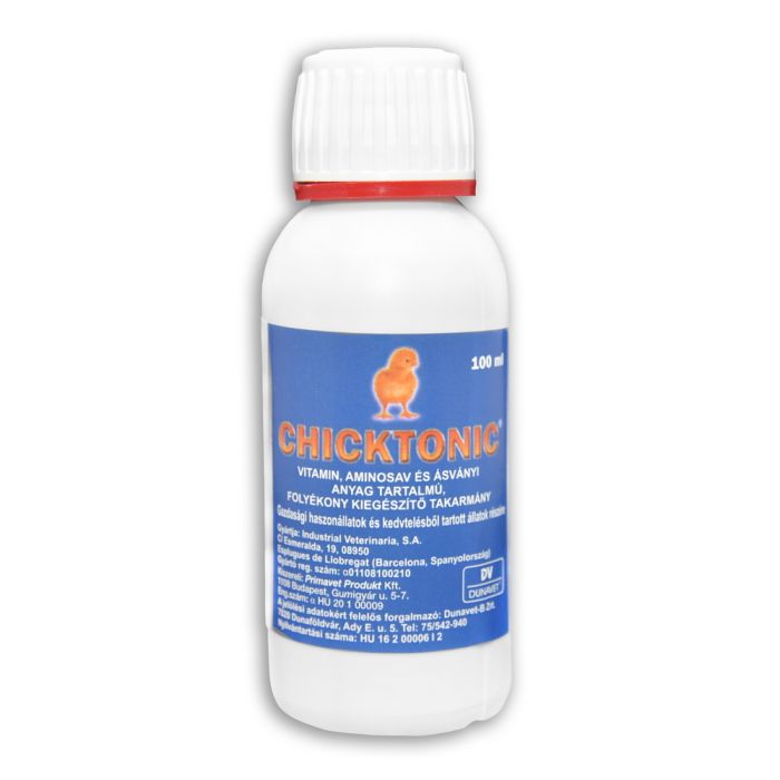 CHICKTONIC folyékony kiegészítő takarmány valamennyi állatfaj részére-100 ml