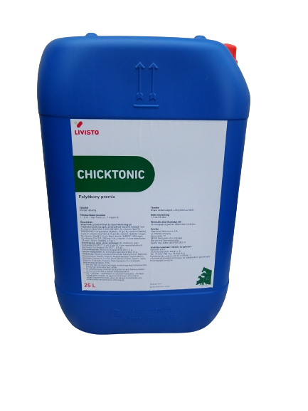 CHICKTONIC folyékony kiegészítő takarmány valamennyi állatfaj részére-25 l