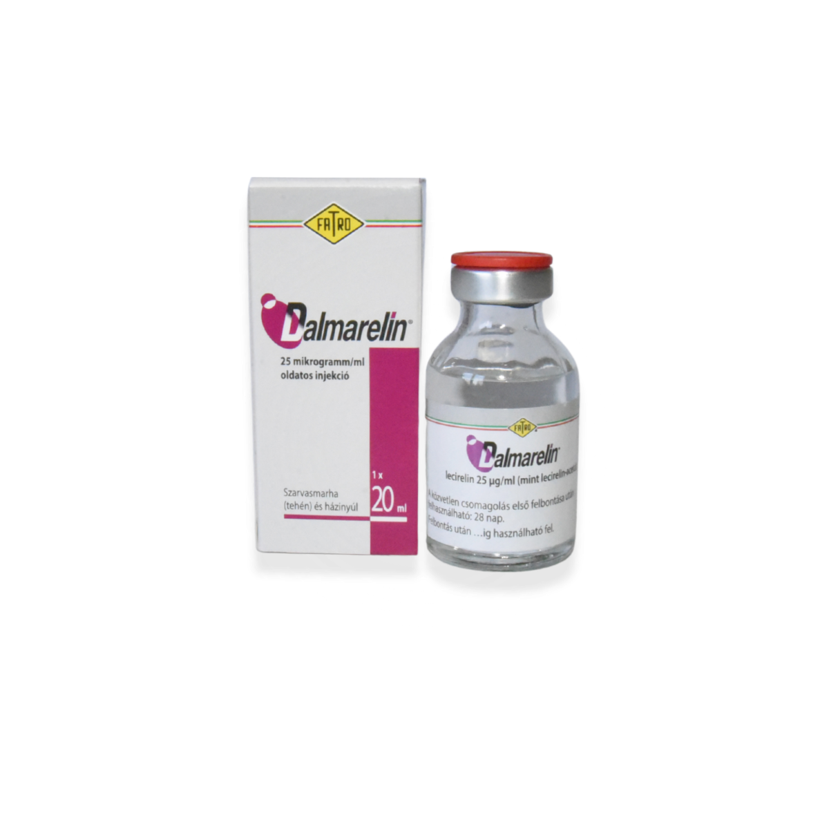Dalmarelin 25 mikrogramm/ml oldatos injekció szarvasmarhák és házinyulak részére