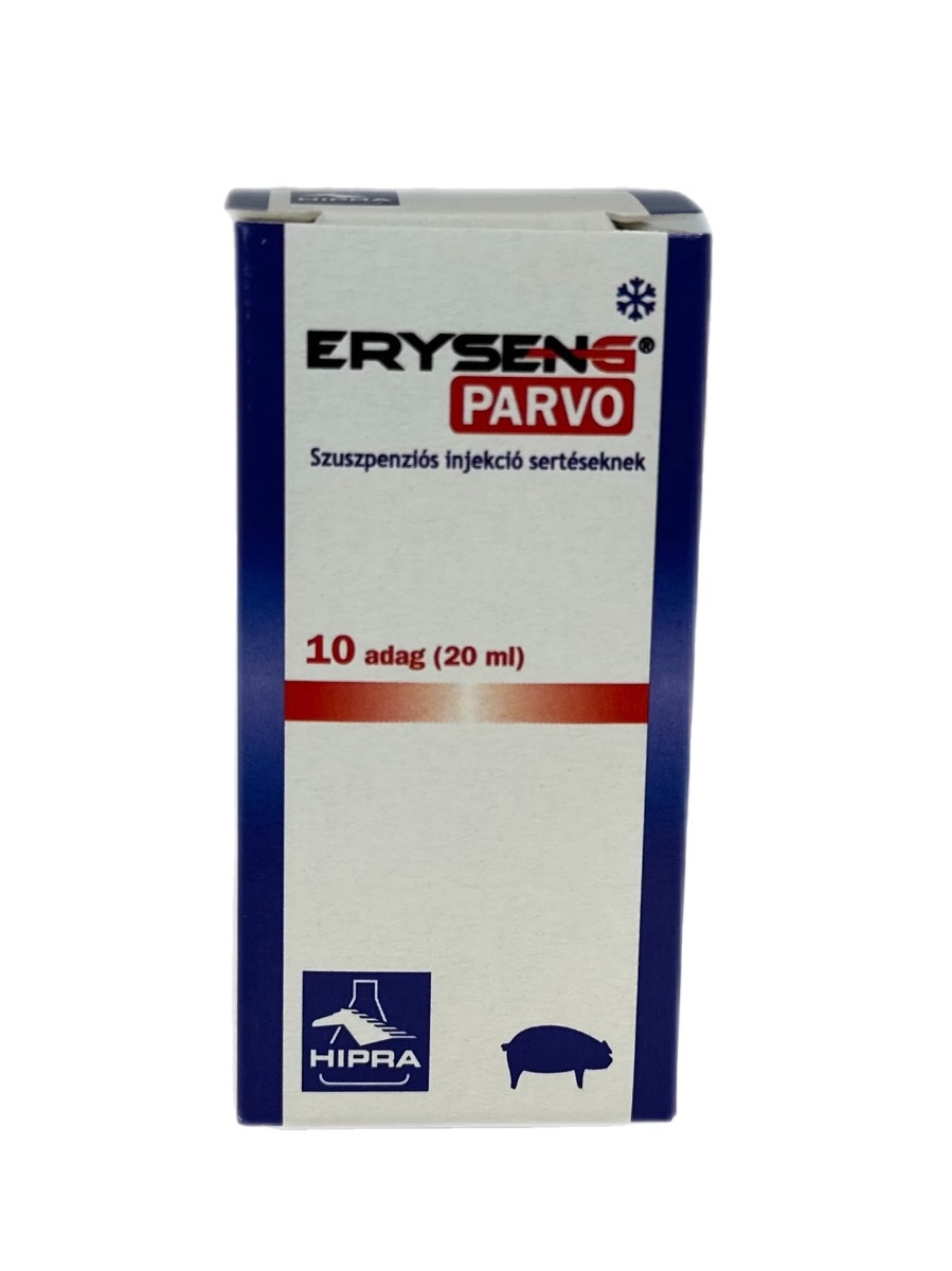 ERYSENG PARVO szuszpenziós injekció sertéseknek A.U.V .-10 adag