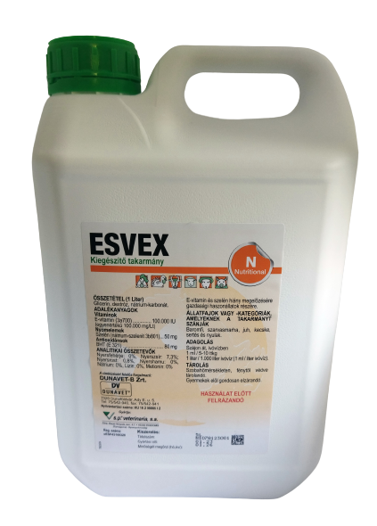 ESVEX folyékony premix valamennyi állatfaj részére-5 l