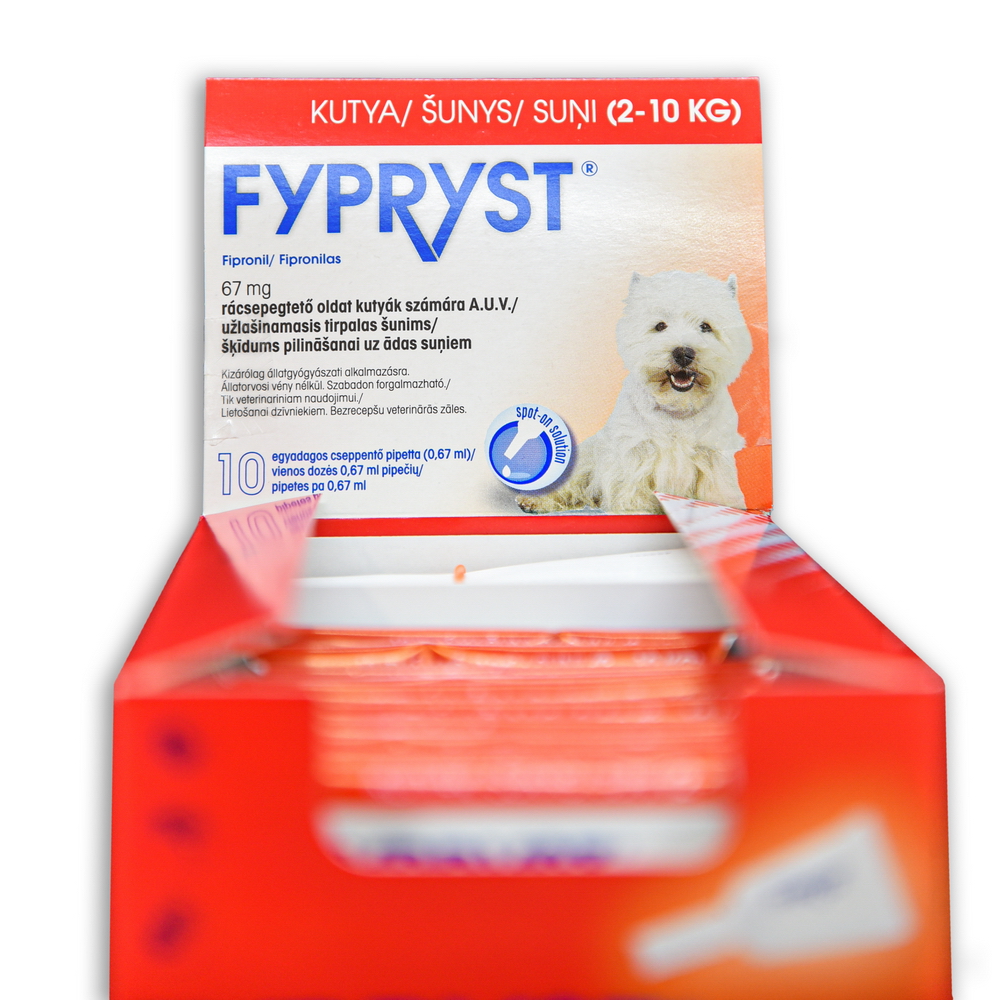 Fypryst spot-on dog (2-10kg) 1x