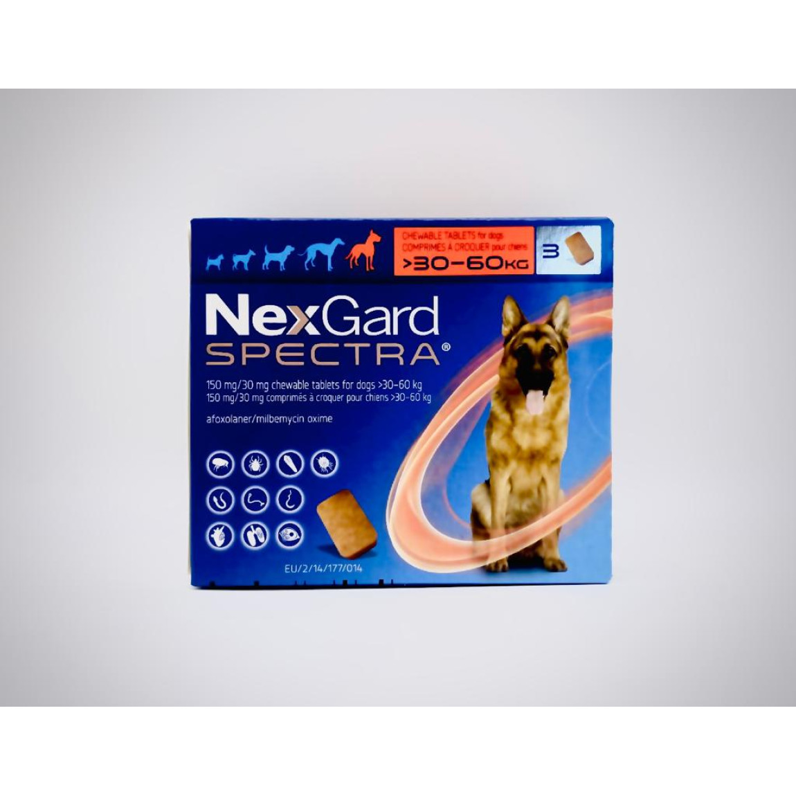 Nexgard Spectra XL 30-60 kg 3x