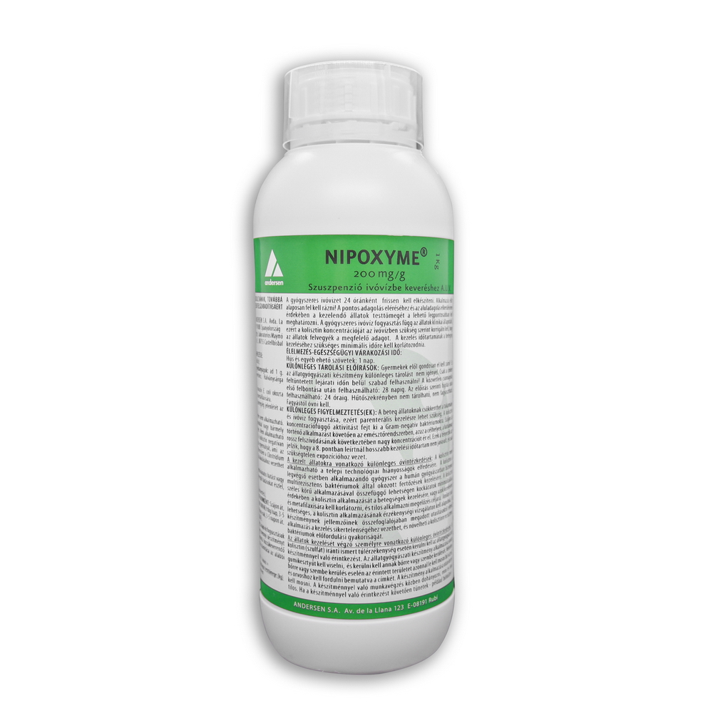 NIPOXYME 200 mg/g szuszpenzió ivóvízbe keveréshez A.U.V. sertések részére