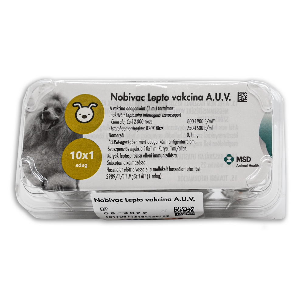 Nobivac DHP+L4 vakcina - 10x1 adag - Gallery Image 3