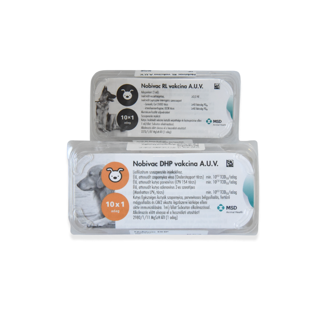 Nobivac DHP+RL vakcina - 10x1 adag