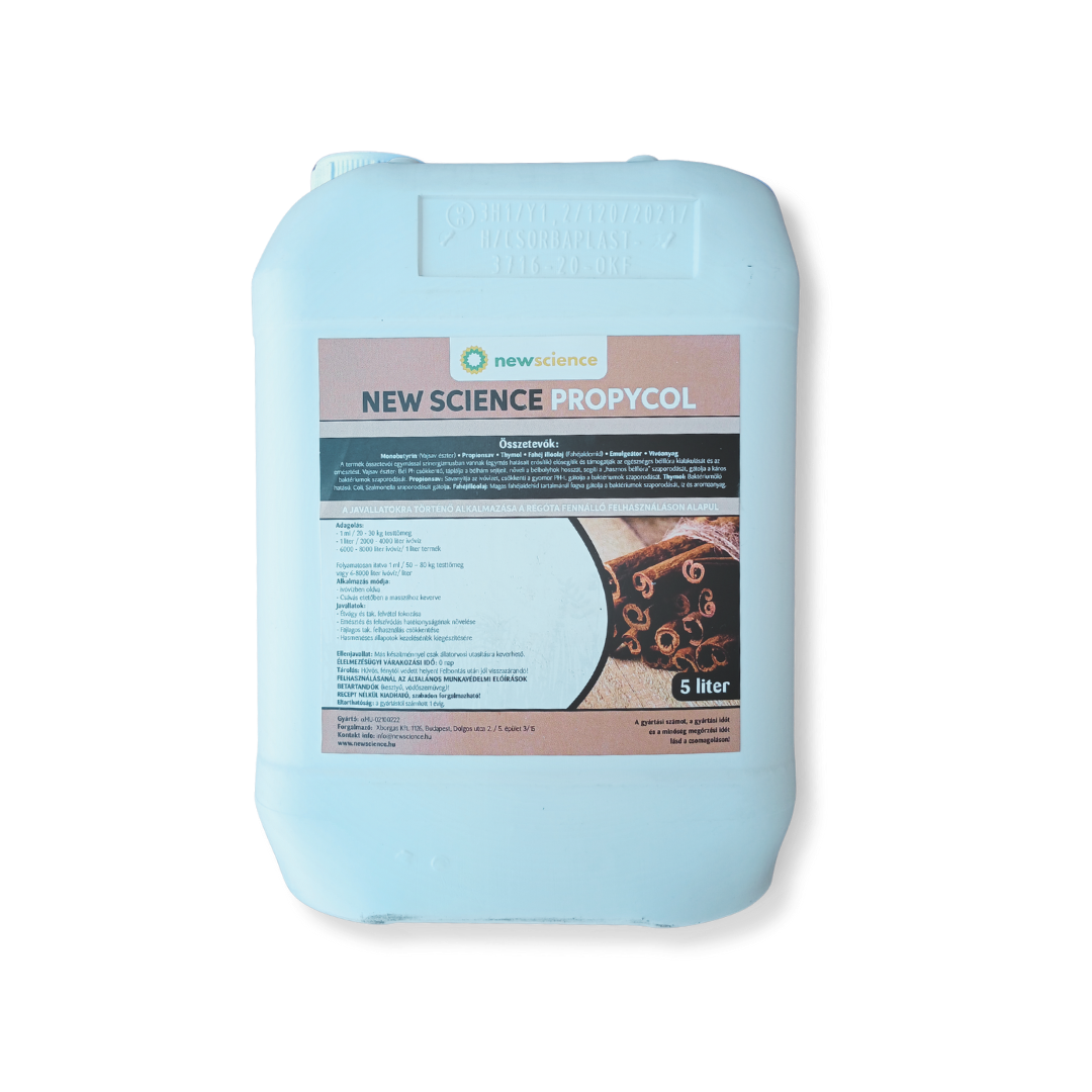 NEW SCIENCE PROPYCOL-állatgyógyászati gyógyhatású termék, belsőleges oldat
