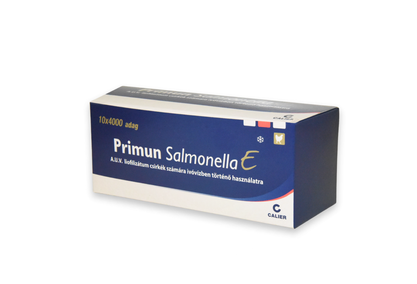 PRIMUN SALMONELLA E vakcina A.U.V. liofilizátum házityúkok számára ivóvízben történő használatra- 4000 adagos